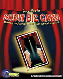 Show Biz Card By Pro Magic